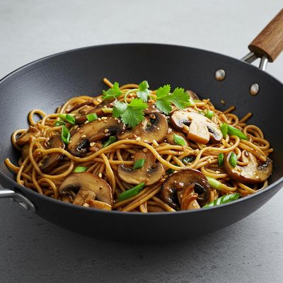 Mushroom Noodles